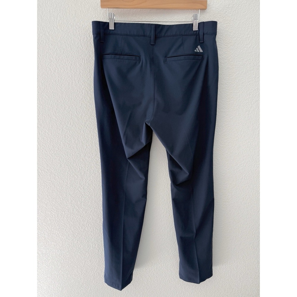 Adidas Mens Golf Pants 32x32 Navy Blue Performance Stretch Tech